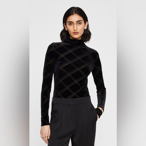 Club Monaco Julie Burnout Turtleneck - Picture 1 of 3